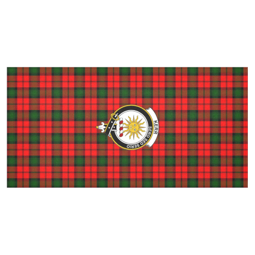 Kerr Tartan Crest Tablecloth