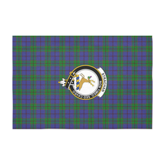 Strachan Tartan Crest Tablecloth