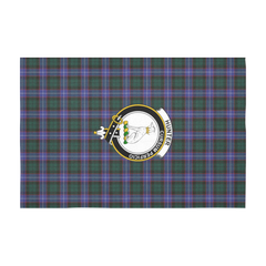 Hunter Tartan Crest Tablecloth