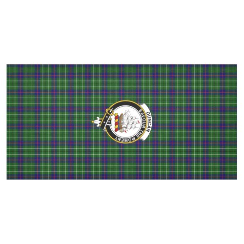 Duncan Tartan Crest Tablecloth