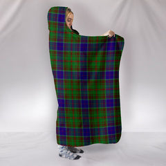 Adam Family Tartan Hooded Blanket