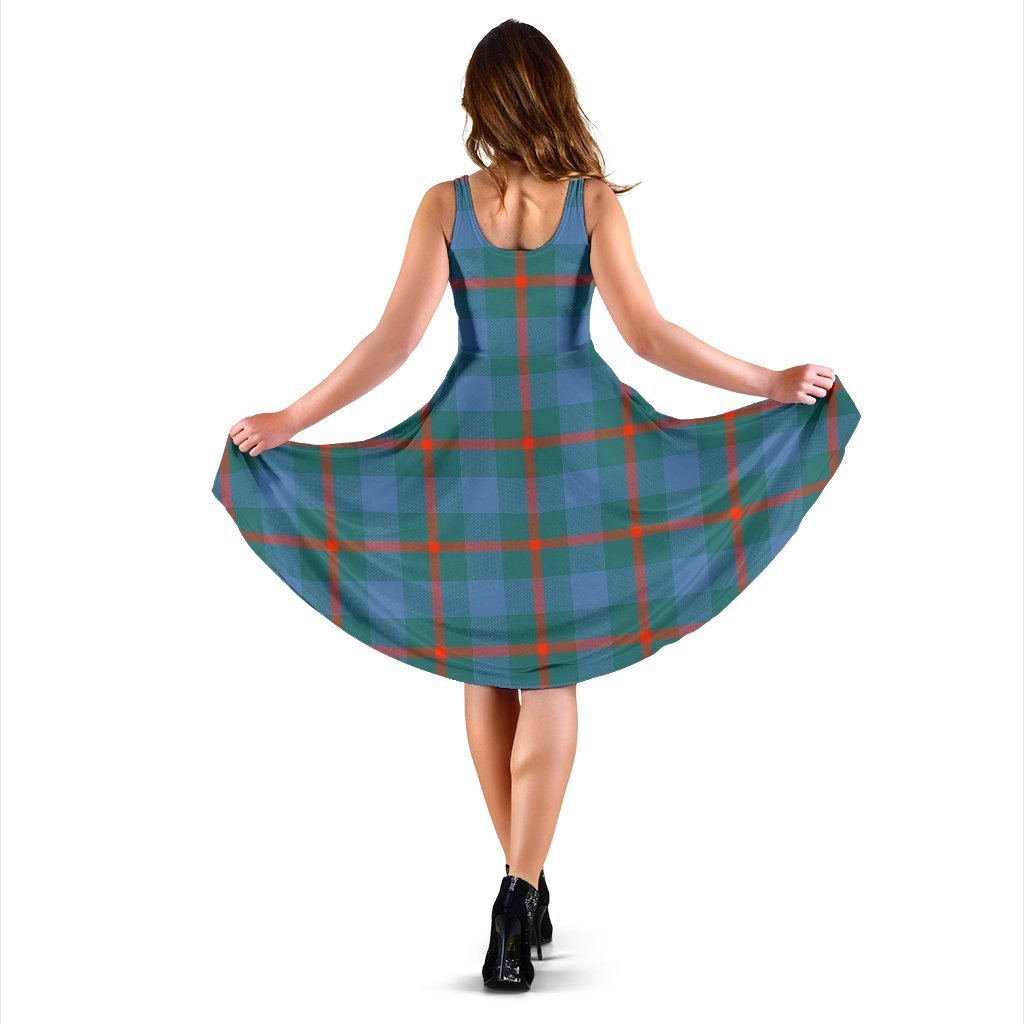 Agnew Family Tartan Midi Dress