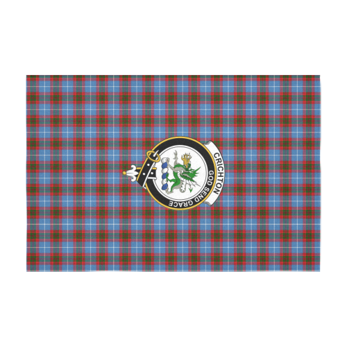 Crichton Tartan Crest Tablecloth