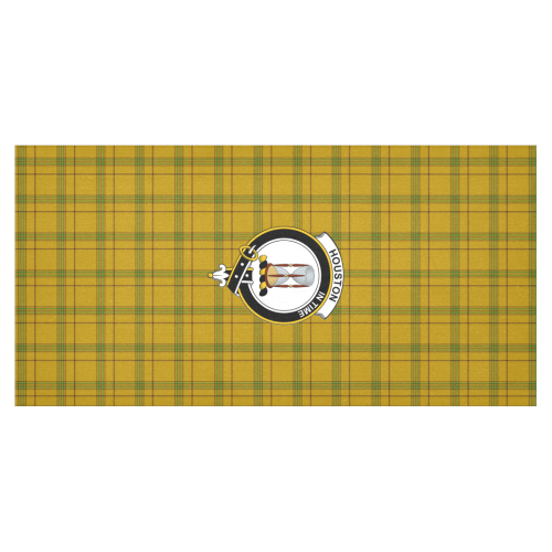 Houston Tartan Crest Tablecloth