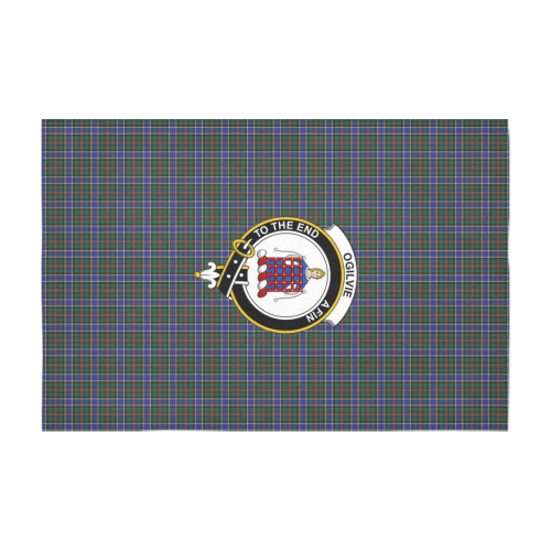 Ogilvie Tartan Crest Tablecloth