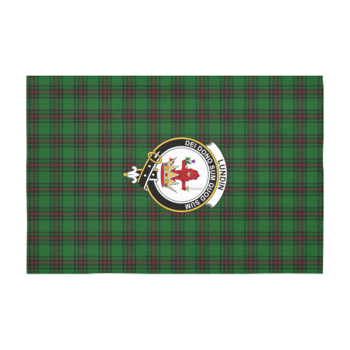 Lundin Tartan Crest Tablecloth