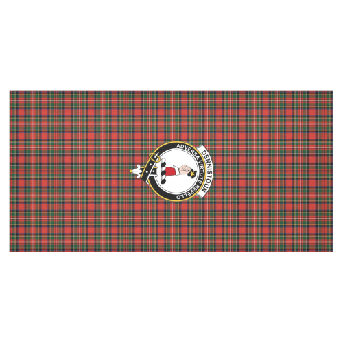 Dennistoun Tartan Crest Tablecloth