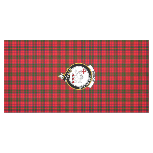 Heron Tartan Crest Tablecloth