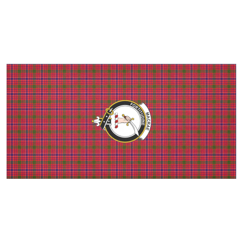 MacRae Tartan Crest Tablecloth