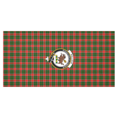 Pollock Tartan Crest Tablecloth