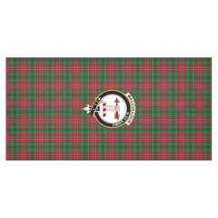 MacCulloch (McCulloch) Tartan Crest Tablecloth