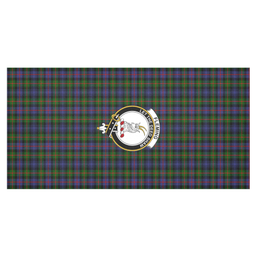 Fleming Tartan Crest Tablecloth