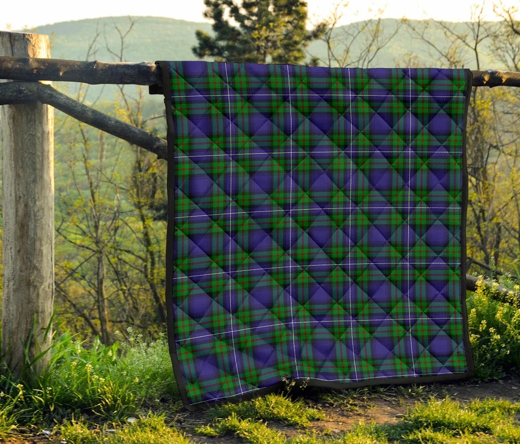 Robertson Hunting Moder Family Tartan Quilt