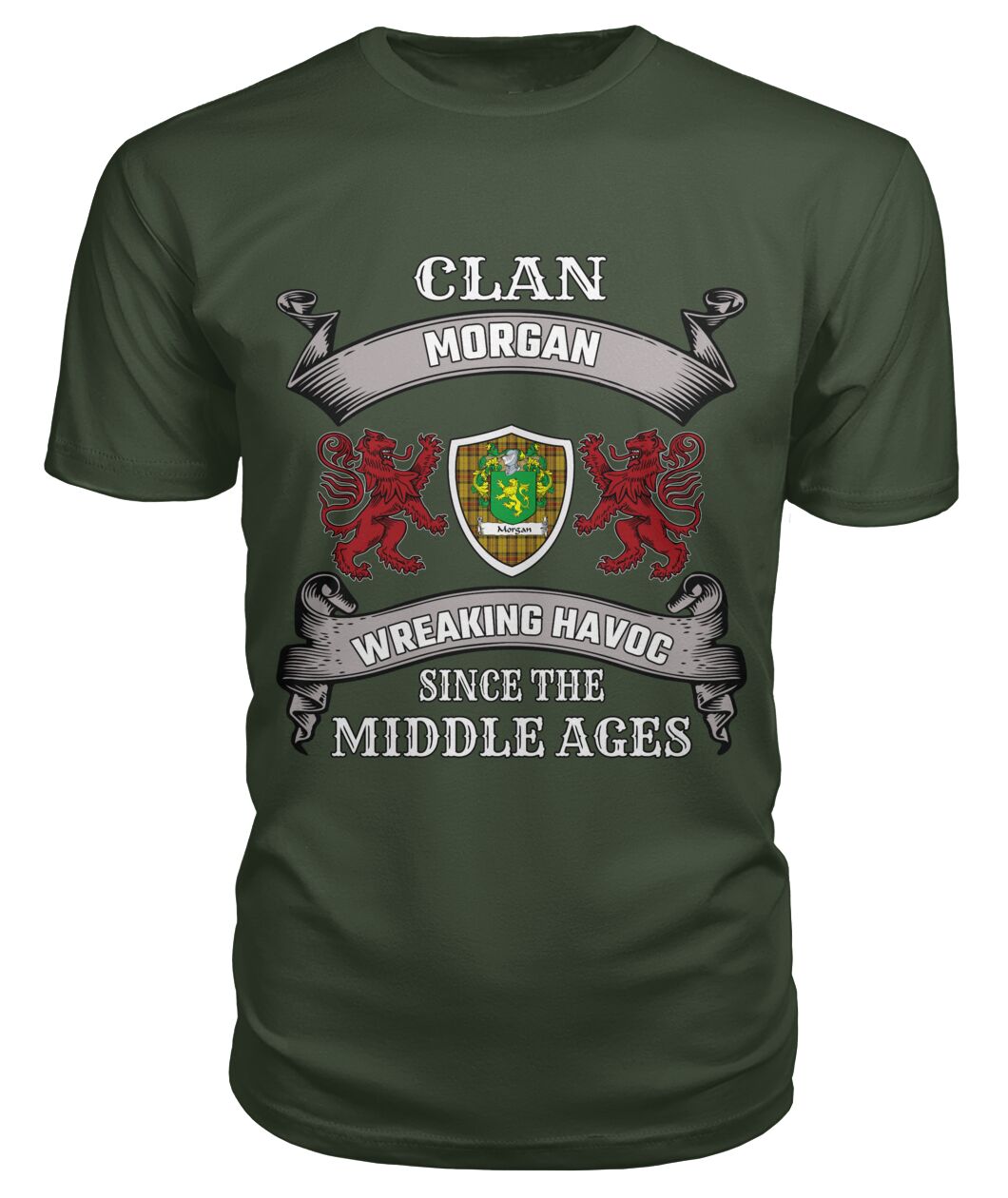 Morgan Tartan 2D T-Shirt