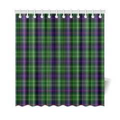 Leslie Hungting Tartan Shower Curtain