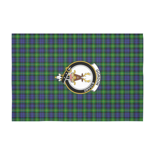 Gordon Tartan Crest Tablecloth