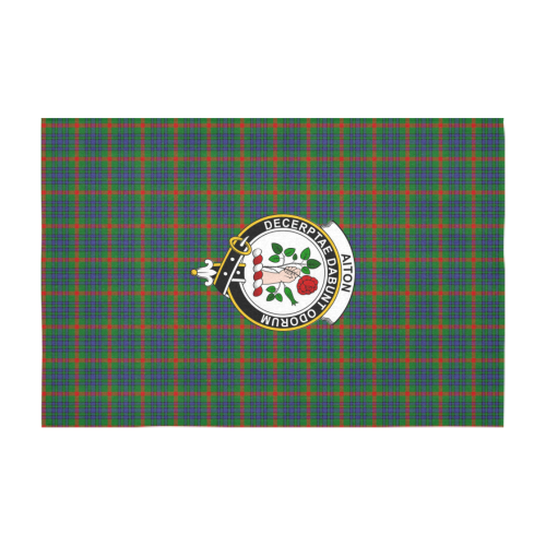 Aiton Tartan Crest Tablecloth