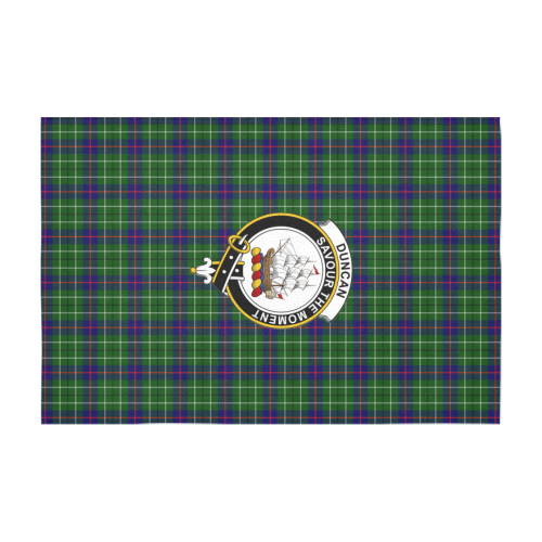 Duncan Tartan Crest Tablecloth