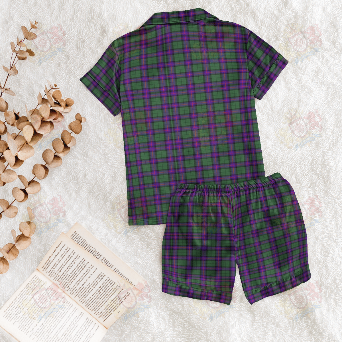 Armstrong Tartan Short Sleeve Pyjama