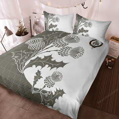 Haig Tartan Crest Bedding Set - Thistle Style