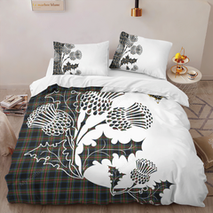 Lyle Tartan Crest Bedding Set - Thistle Style