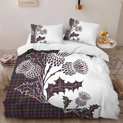 MacDonald (Clan Donald) Tartan Crest Bedding Set - Thistle Style