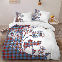 Pennycook Tartan Crest Bedding Set - Thistle Style