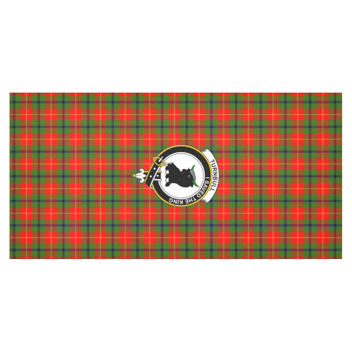 Turnbull Tartan Crest Tablecloth