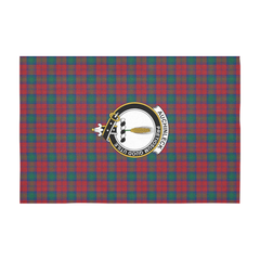 Auchinleck Tartan Crest Tablecloth