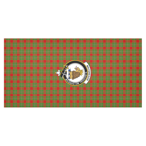 MacGregor Tartan Crest Tablecloth