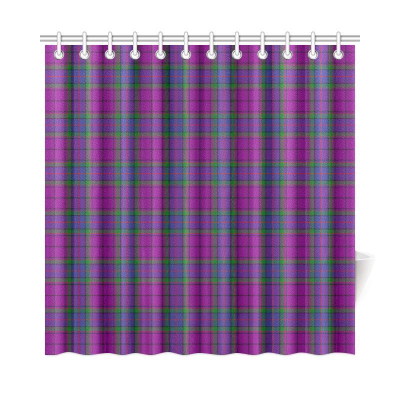 Wardlaw Modern Tartan Shower Curtain