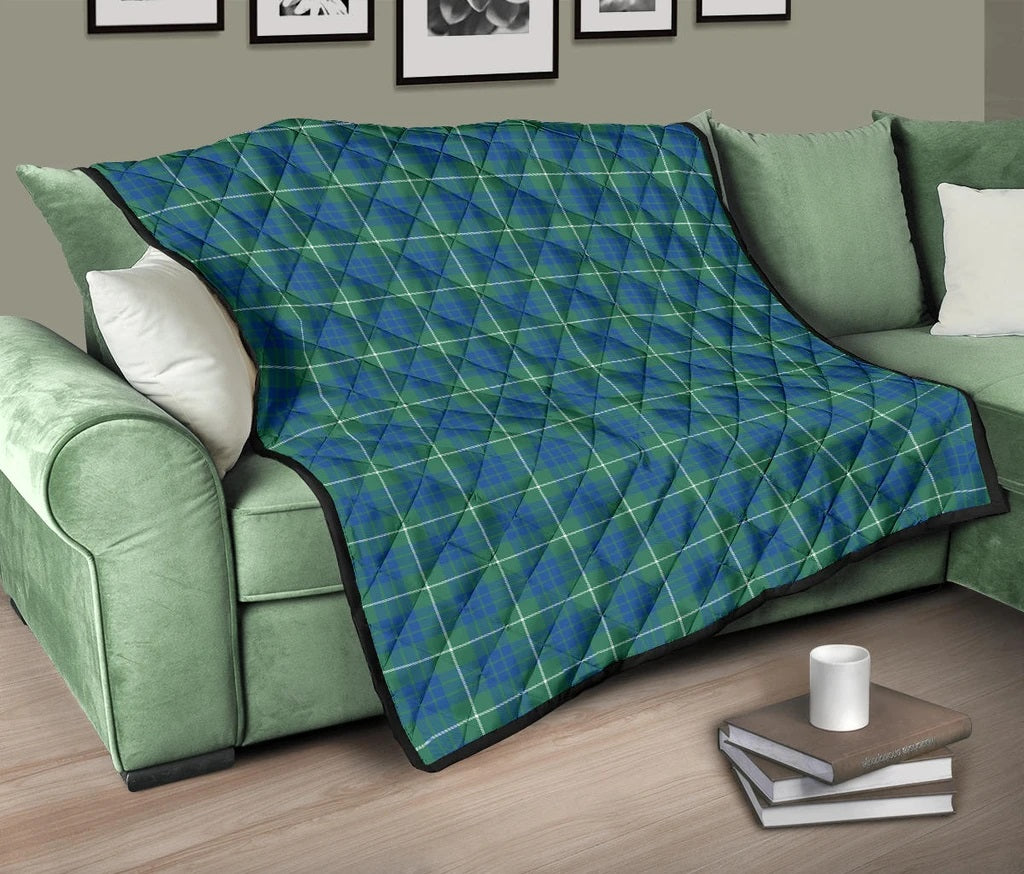Hamilton Hunting Ancient Family Tartan Quilt