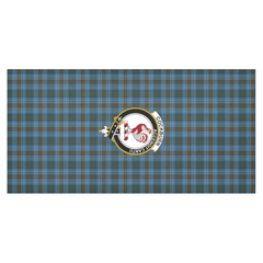 Cockburn Tartan Crest Tablecloth