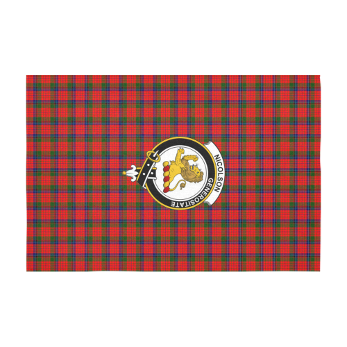 Nicolson Tartan Crest Tablecloth