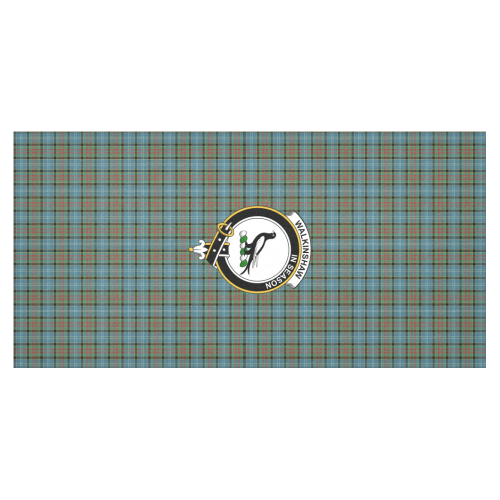 Walkinshaw Tartan Crest Tablecloth