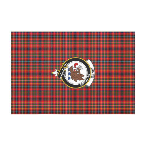 Innes Tartan Crest Tablecloth