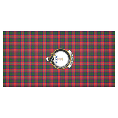 Charteris (Earl of Wemyss) Tartan Crest Tablecloth