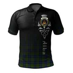 Cameron of Lochiel Hunting Tartan Polo Shirt - Alba Celtic Style