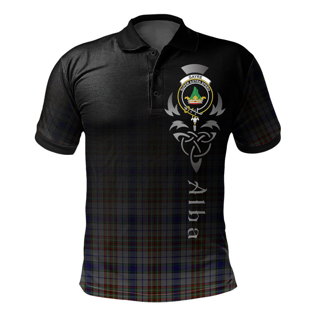 Gayre Hunting Tartan Polo Shirt - Alba Celtic Style