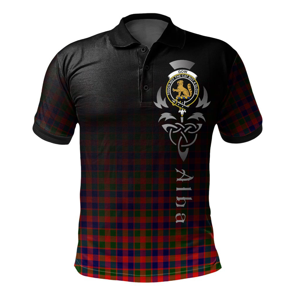Gow Modern Tartan Polo Shirt - Alba Celtic Style