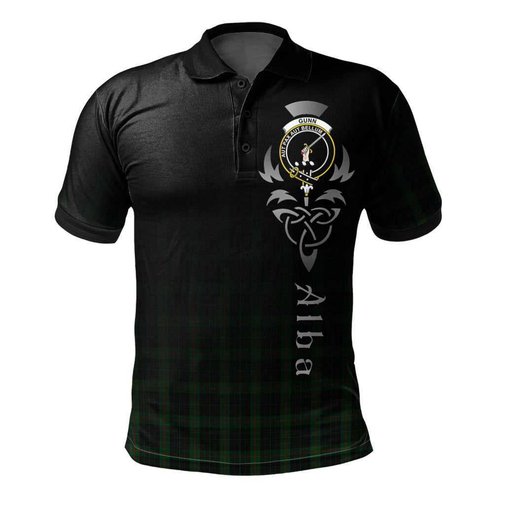 Gunn Logan Tartan Polo Shirt - Alba Celtic Style