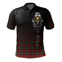 Kerr Ancient Tartan Polo Shirt - Alba Celtic Style