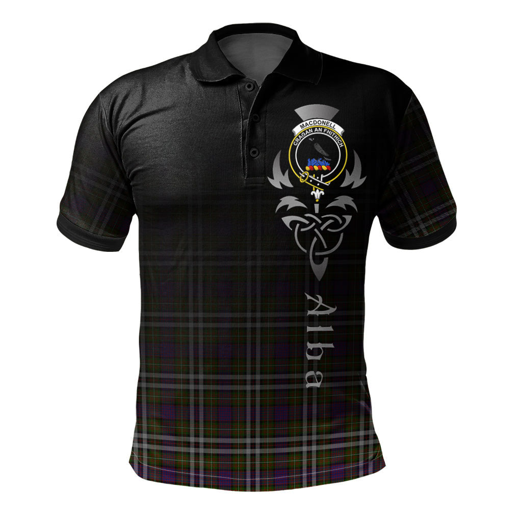 MacDonell of Glengarry Dress Tartan Polo Shirt - Alba Celtic Style