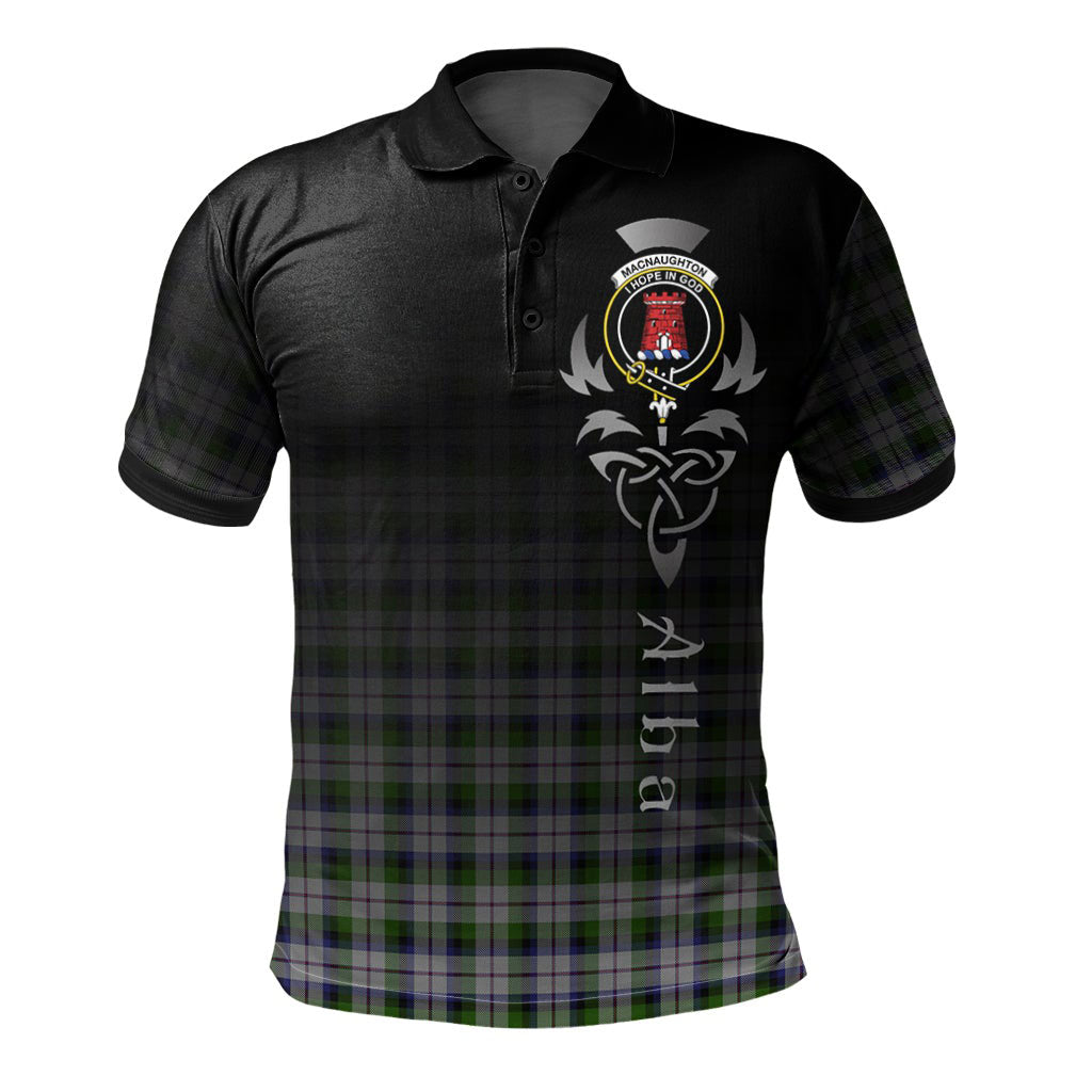 MacNaughton Dress Tartan Polo Shirt - Alba Celtic Style