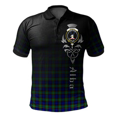 Sempill Modern Tartan Polo Shirt - Alba Celtic Style