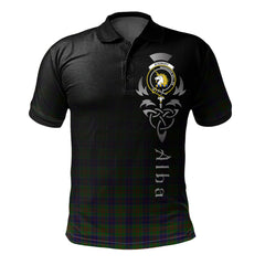 Stewart of Appin Hunting Tartan Polo Shirt - Alba Celtic Style