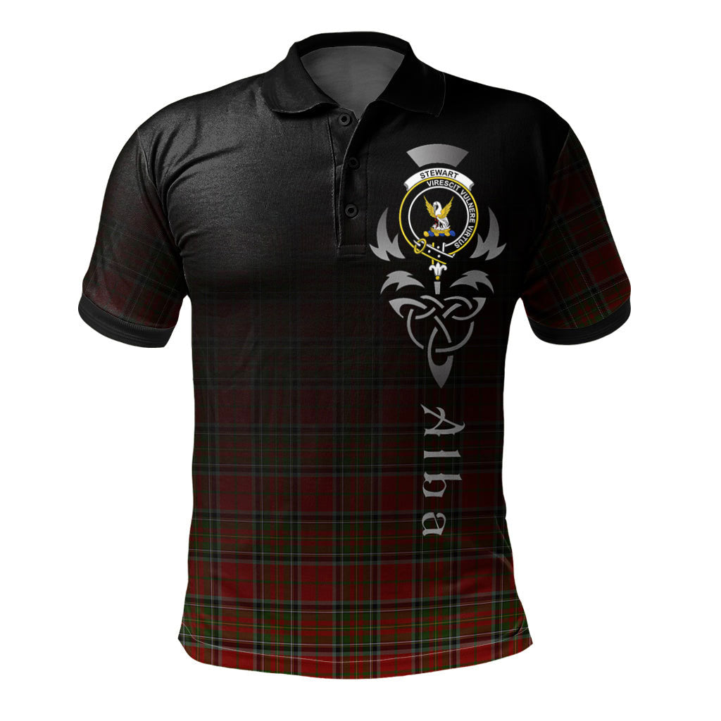 Stewart of Galloway 02 Tartan Polo Shirt - Alba Celtic Style