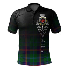 Young Modern Tartan Polo Shirt - Alba Celtic Style