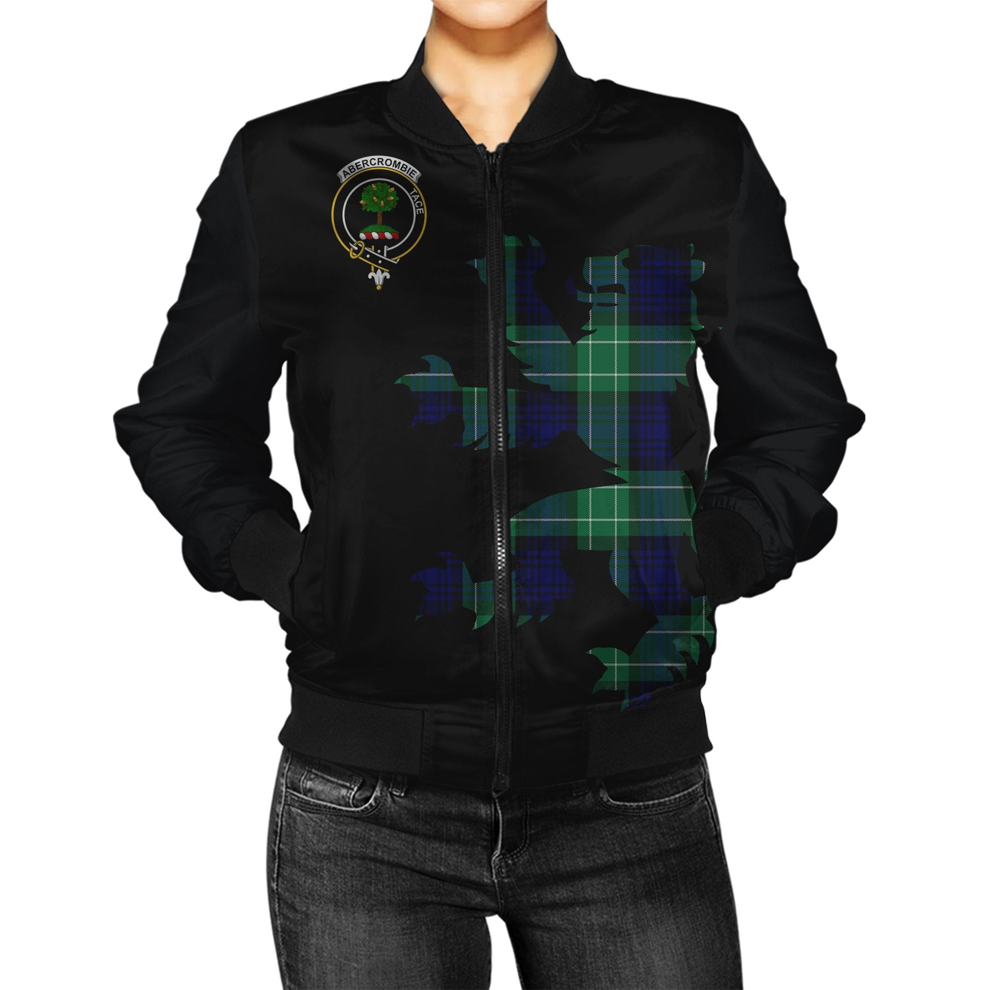 Abercrombie Tartan Bomber Jacket Lion & Thistle