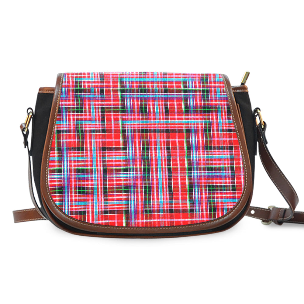 Aberdeen District Tartan Saddle Handbags